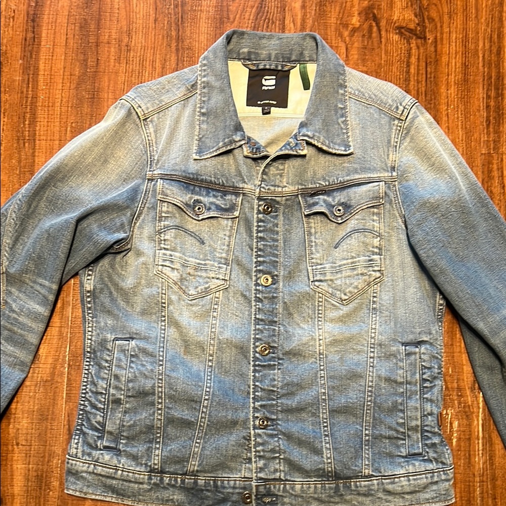 G-Star Faded Blue Denim Jacket